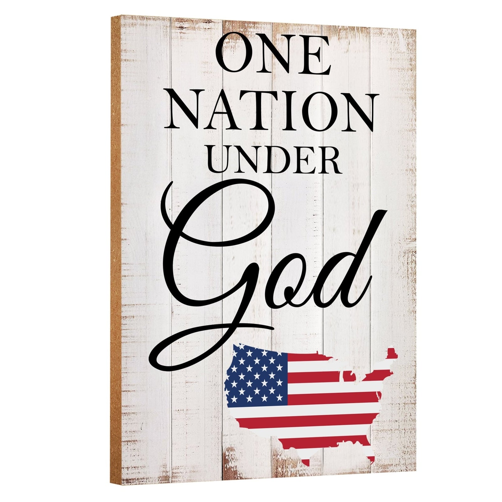 Unique Shelf Décor and Tabletop Americana Wooden Signs - LifeSong Milestones