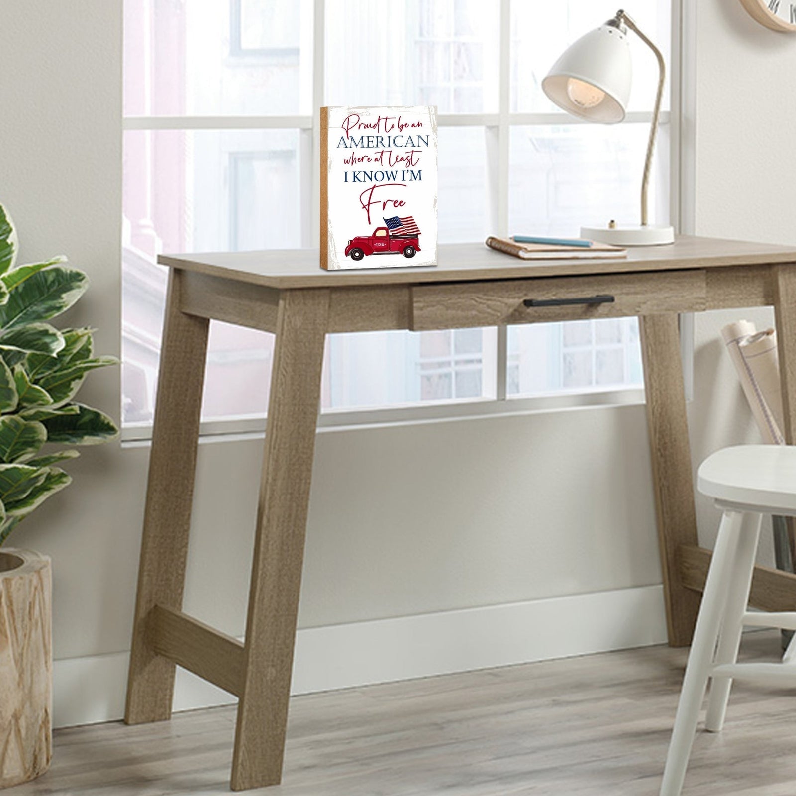 Unique Shelf Décor and Tabletop Americana Wooden Signs - LifeSong Milestones