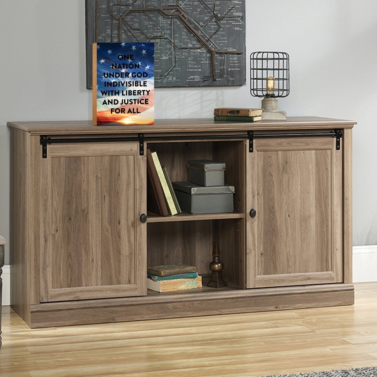 Unique Shelf Décor and Tabletop Americana Wooden Signs - LifeSong Milestones