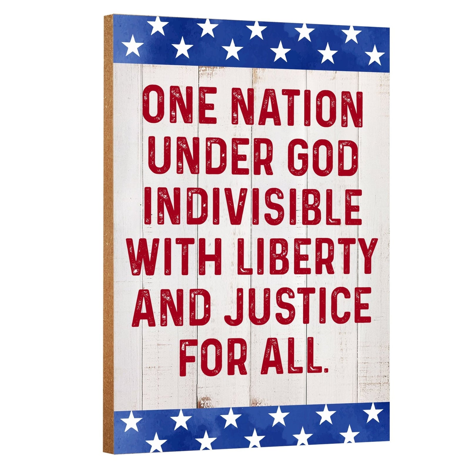 Unique Shelf Décor and Tabletop Americana Wooden Signs - LifeSong Milestones