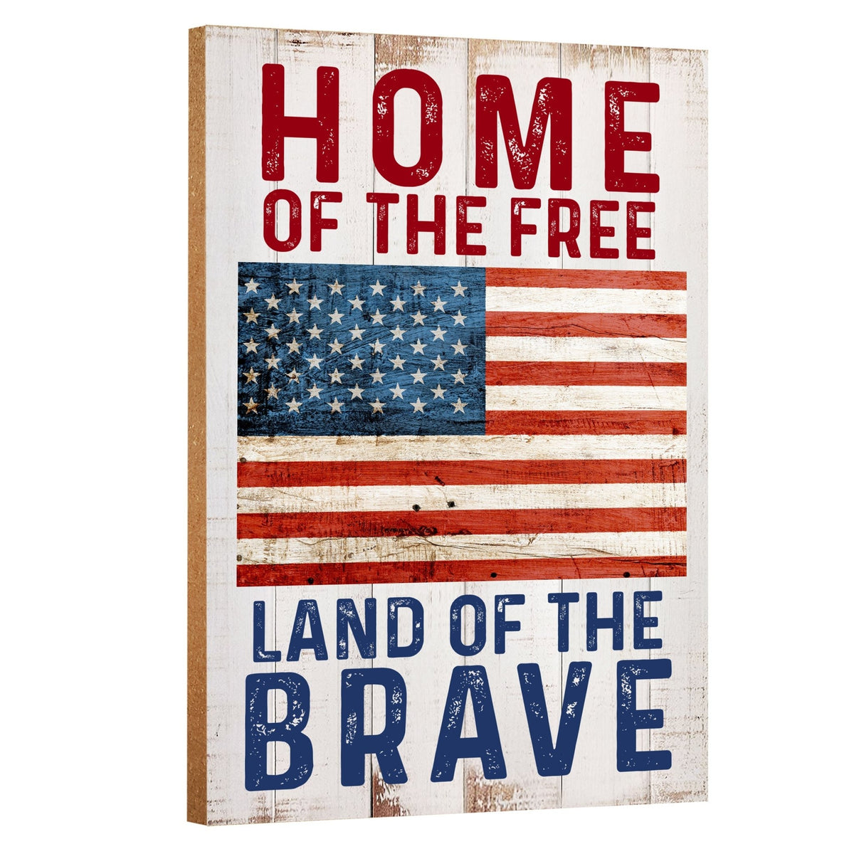 Unique Shelf Décor and Tabletop Americana Wooden Signs - LifeSong Milestones