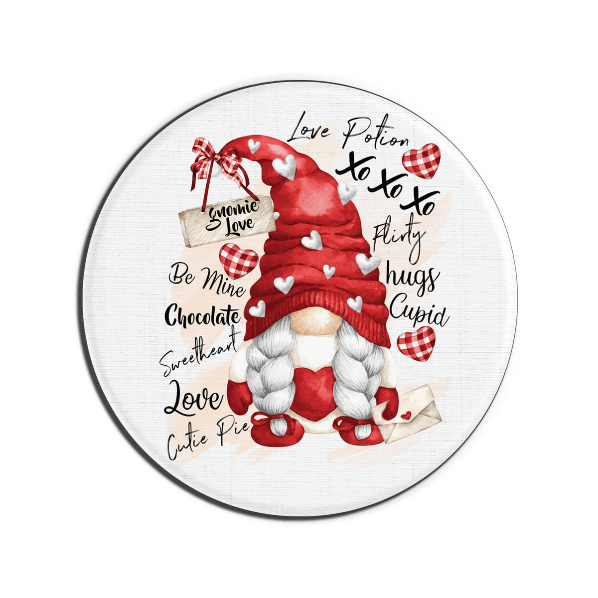 Valentine’s Day Modern Refrigerator Magnet Home Décor Gift - LifeSong Milestones