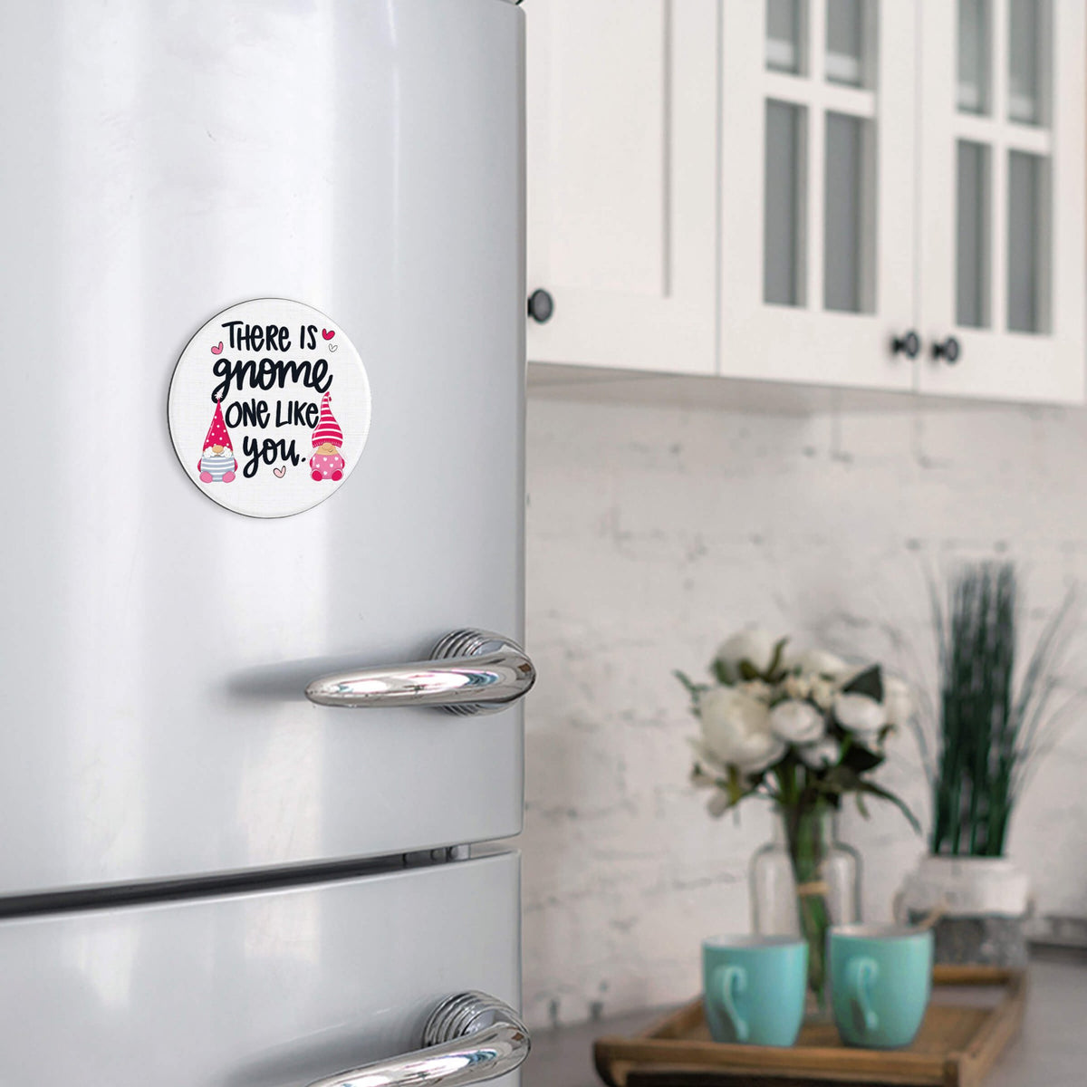 Valentine’s Day Modern Refrigerator Magnet Home Décor Gift - LifeSong Milestones