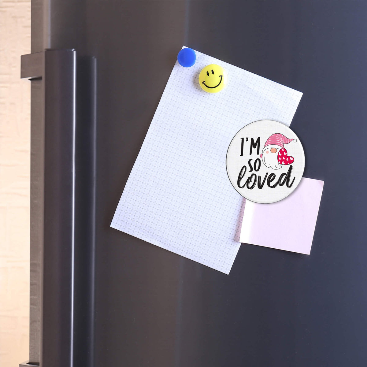 Valentine’s Day Modern Refrigerator Magnet Home Décor Gift - LifeSong Milestones