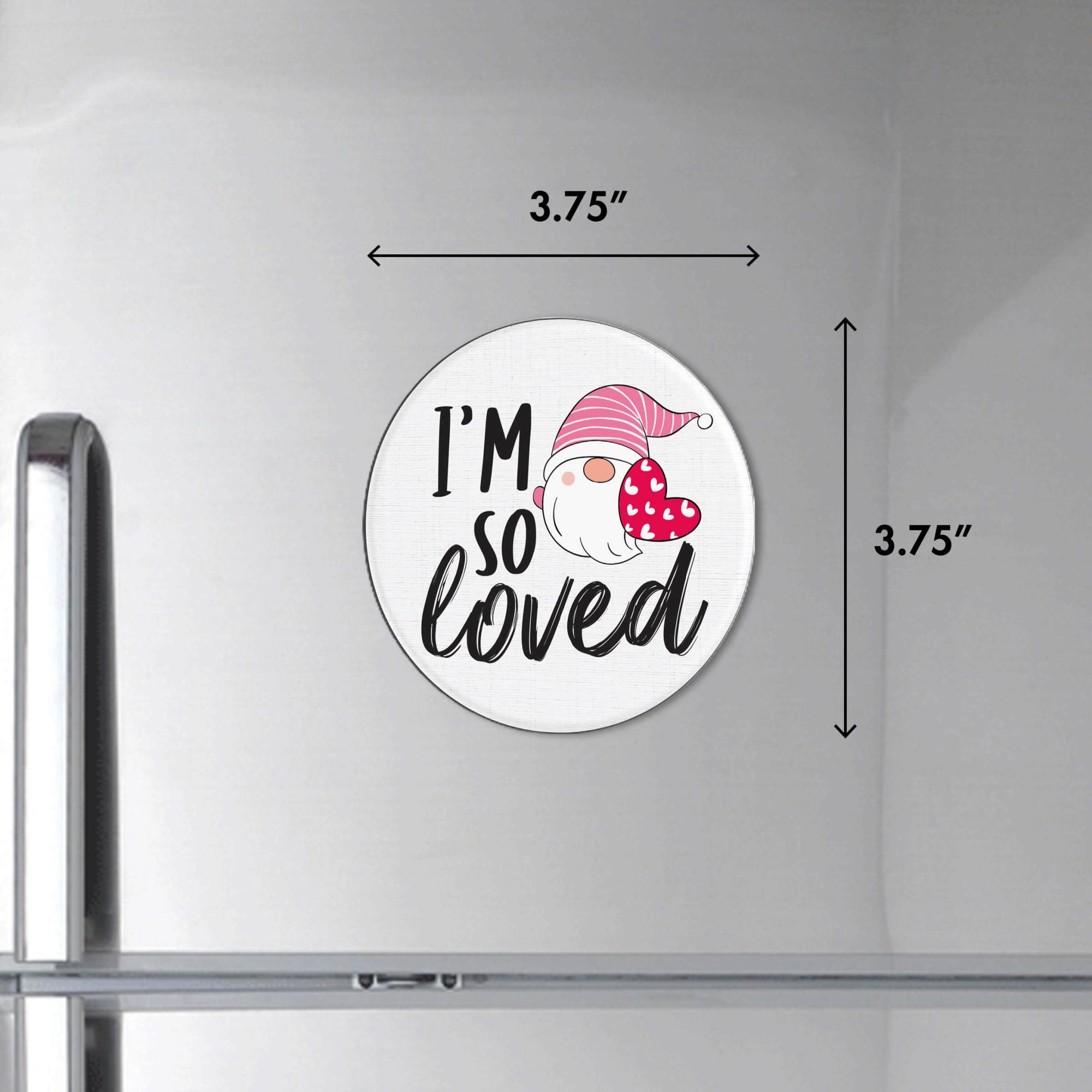 Valentine’s Day Modern Refrigerator Magnet Home Décor Gift - LifeSong Milestones