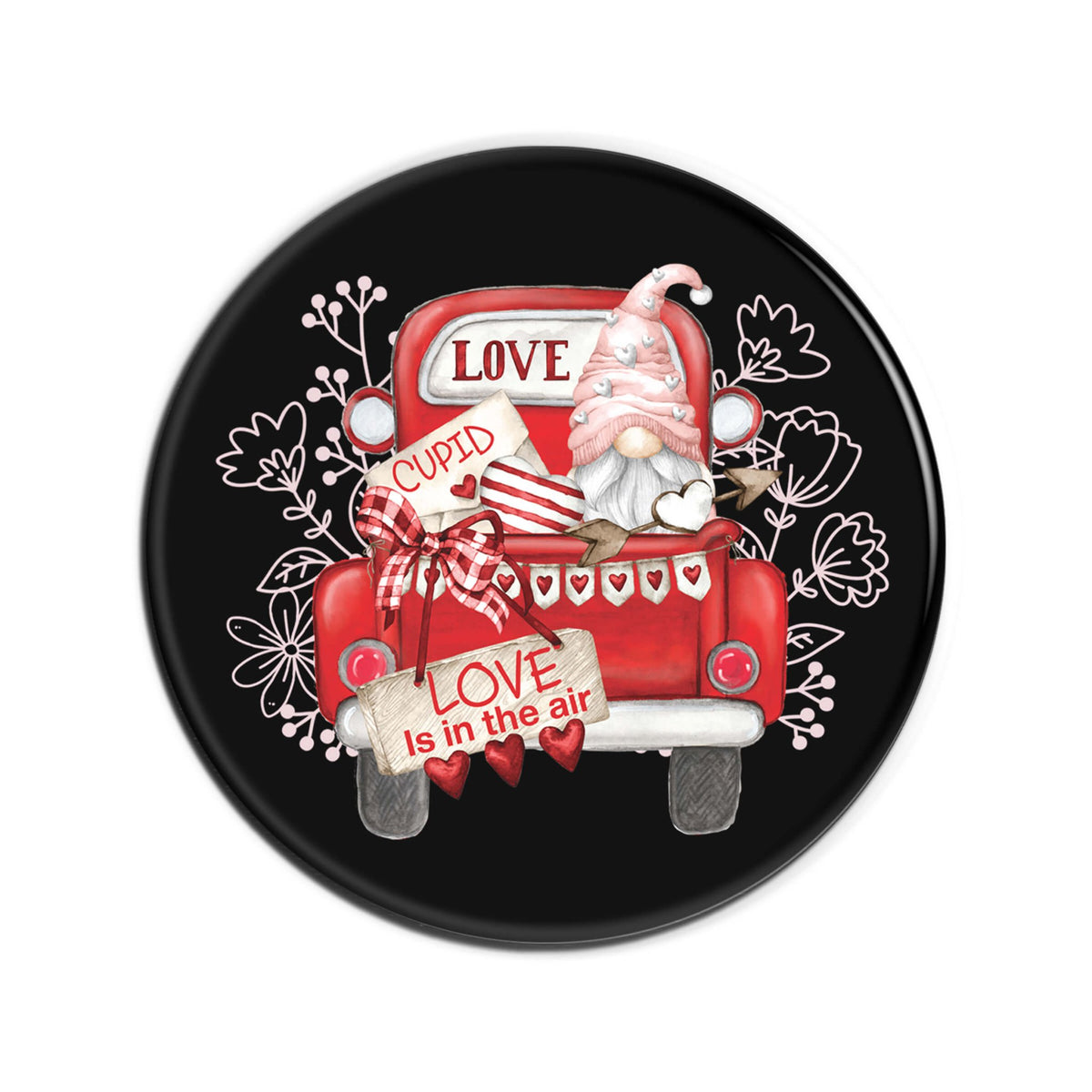 Valentine’s Day Modern Refrigerator Magnet Home Décor Gift - LifeSong Milestones