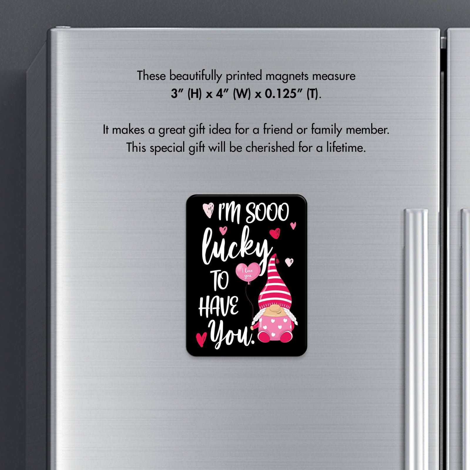 Valentine’s Day Modern Refrigerator Magnet Home Décor Gift Ideas - LifeSong Milestones