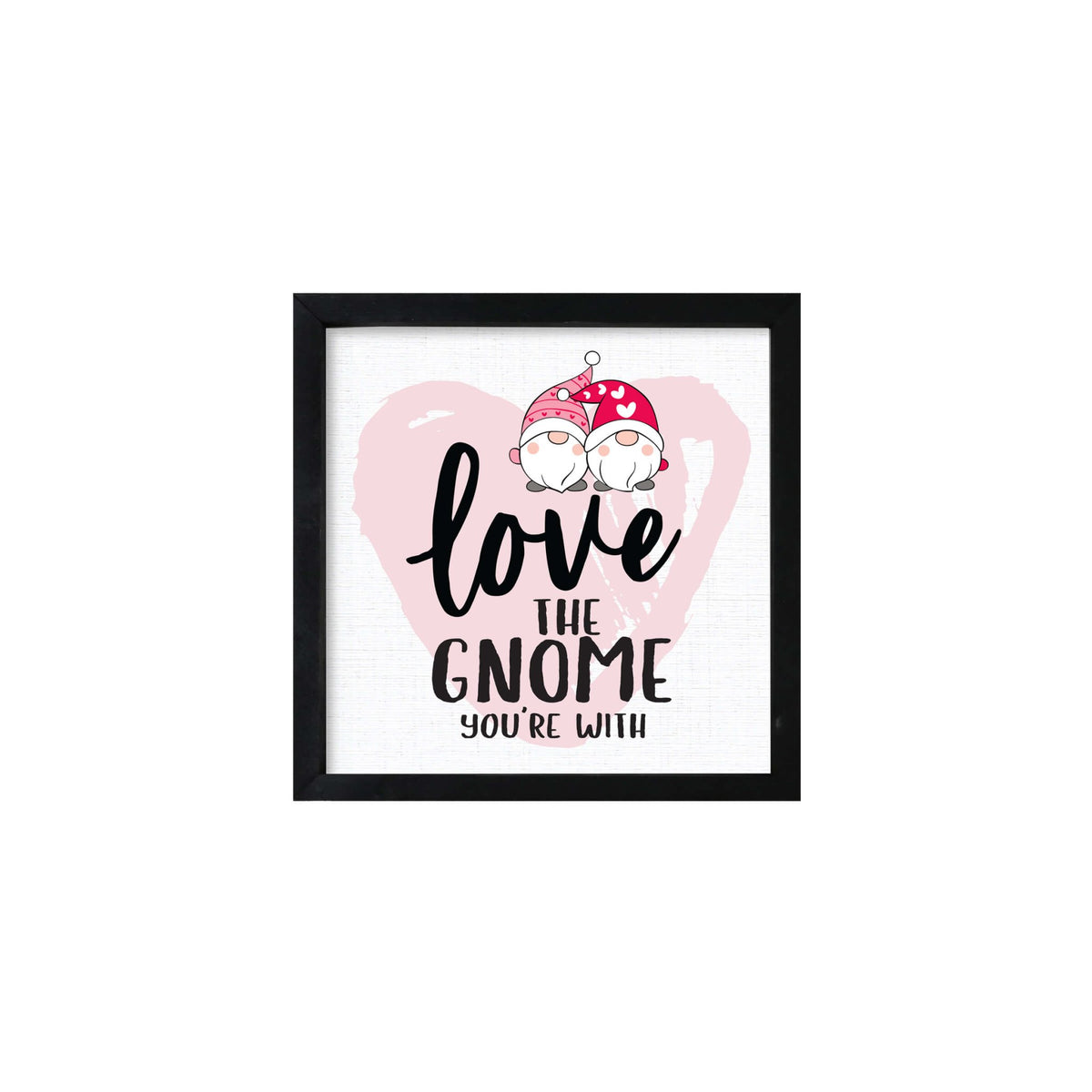 Valentine’s Day Wooden Framed Shadow Box Modern Home Décor - LifeSong Milestones