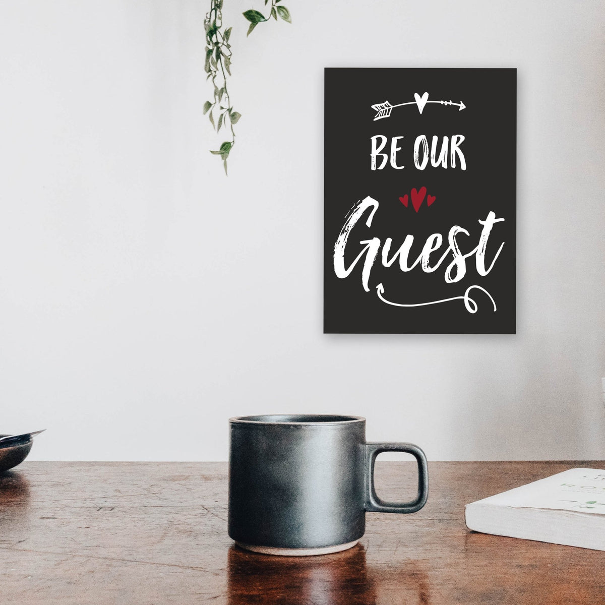 Wall Decor for Home Sign Gift - Be Our Guest - LifeSong Milestones