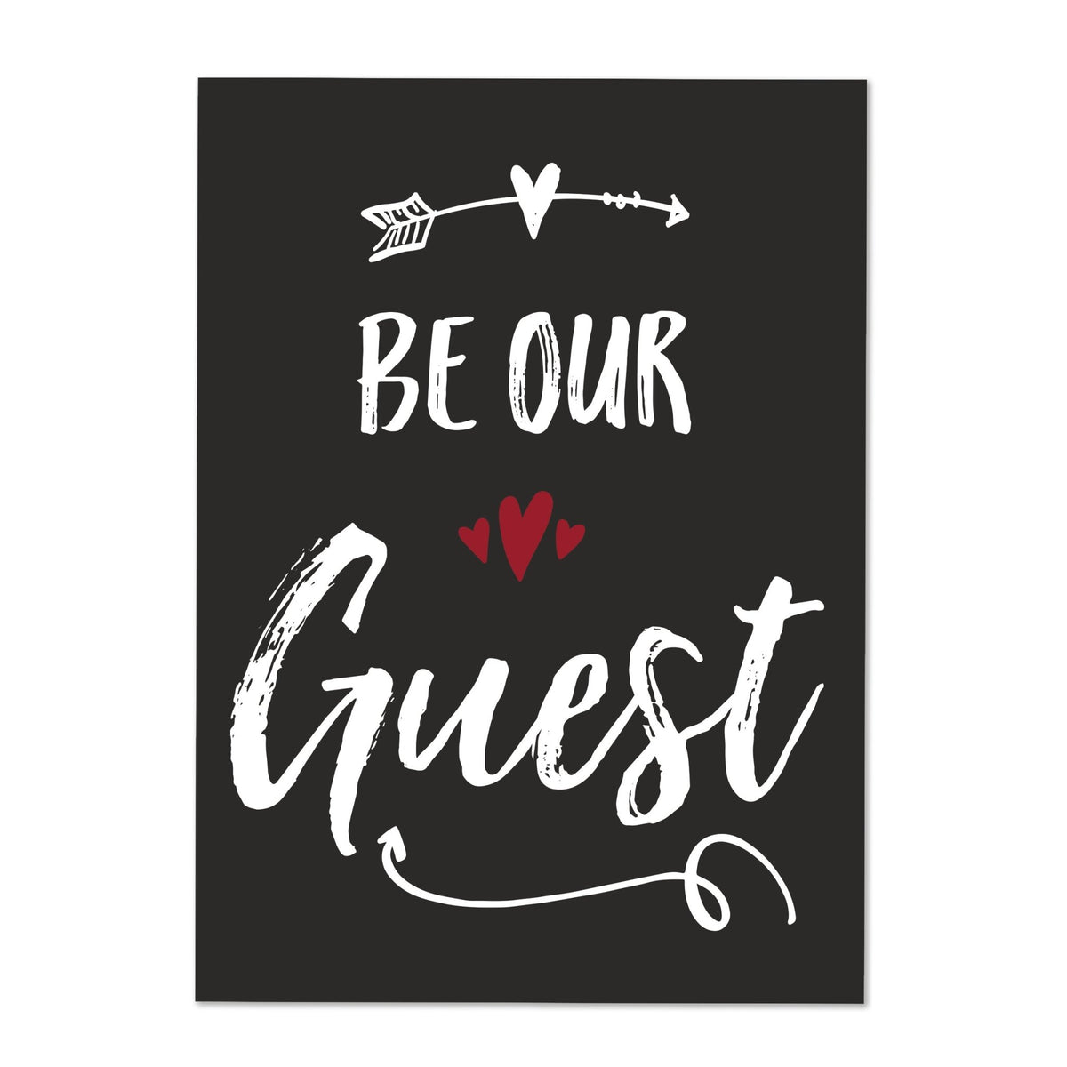 Wall Decor for Home Sign Gift - Be Our Guest - LifeSong Milestones