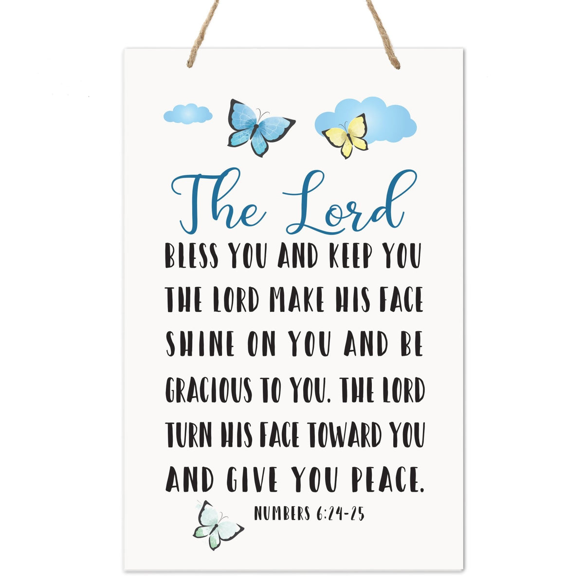 Wall Decor For Nursery Boys Bedroom Rope Hanging Wall Art Decoration - LifeSong Milestones