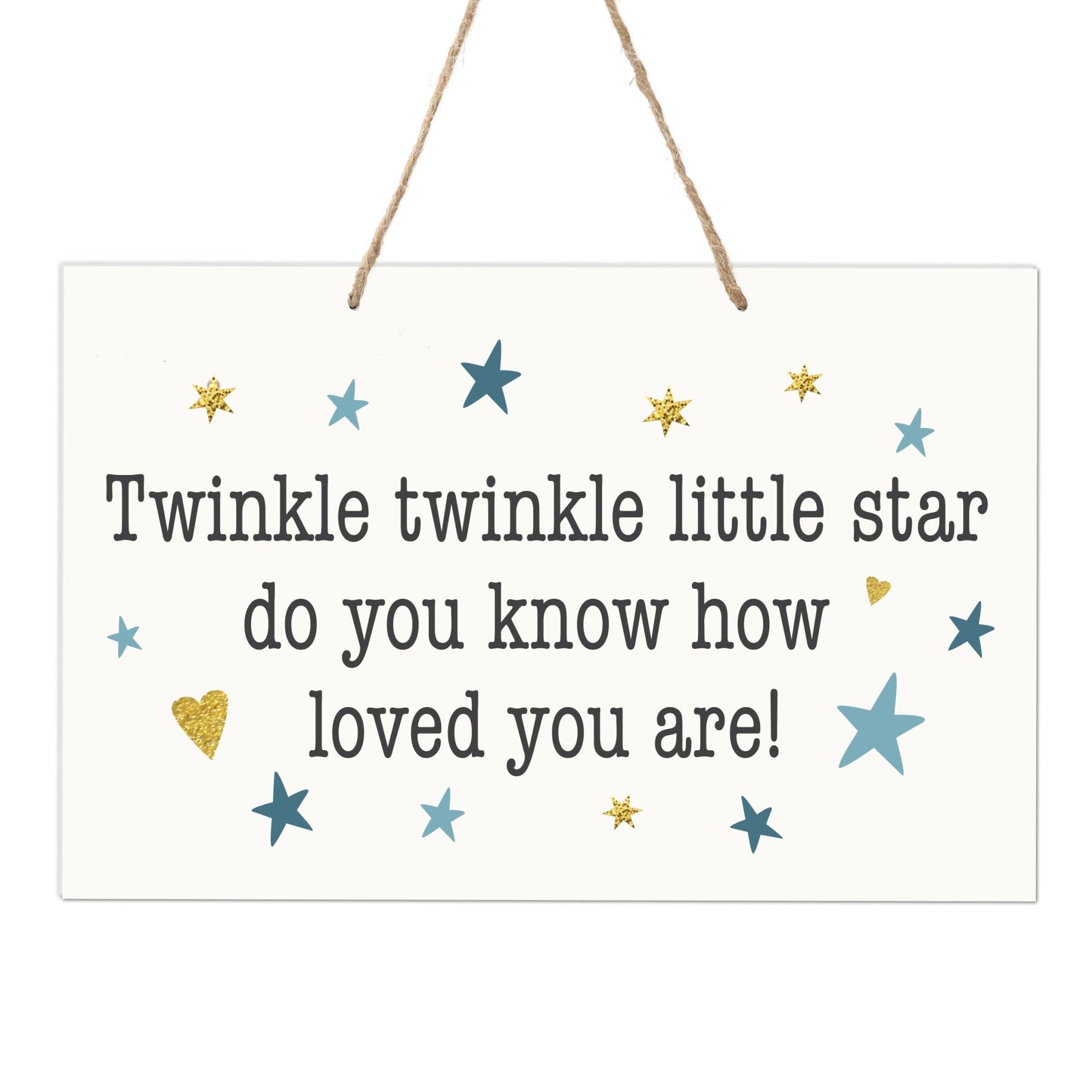 Wall Decor For Nursery Boys Bedroom Rope Hanging Wall Art Decoration - LifeSong Milestones