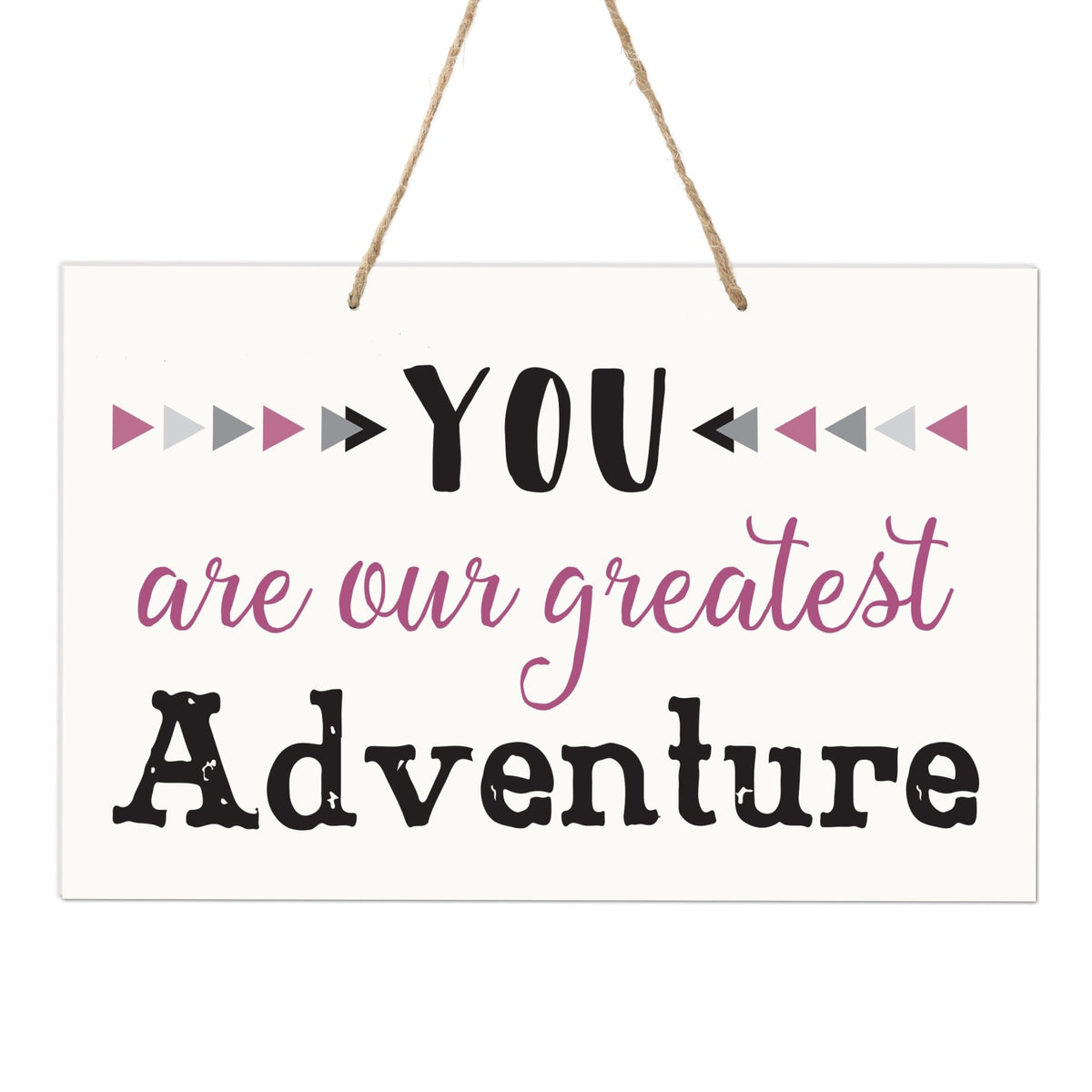 Wall Decor For Nursery Girls Bedroom Rope Hanging Wall Art Decoration - LifeSong Milestones