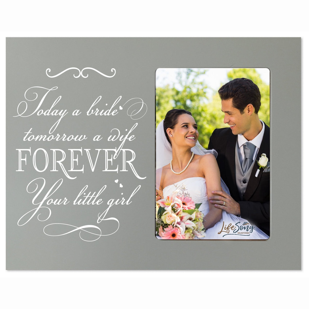 Wedding Keepsake Picture Frames - Today A Bride - LifeSong Milestones