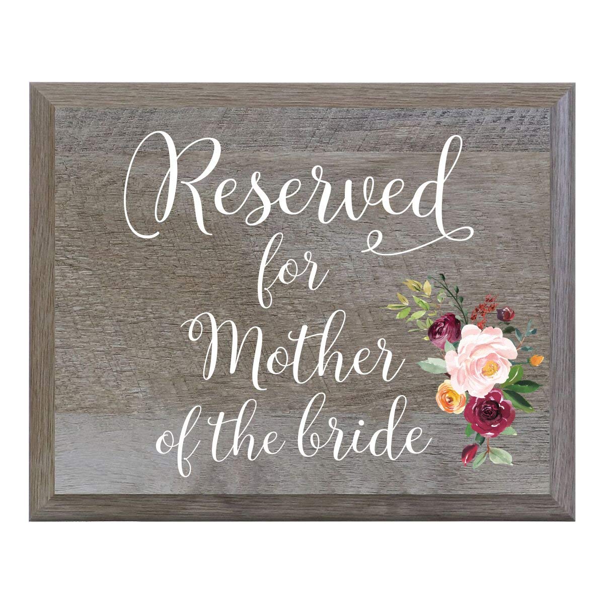 Wedding Wooden Party wall sign (8x10) - LifeSong Milestones