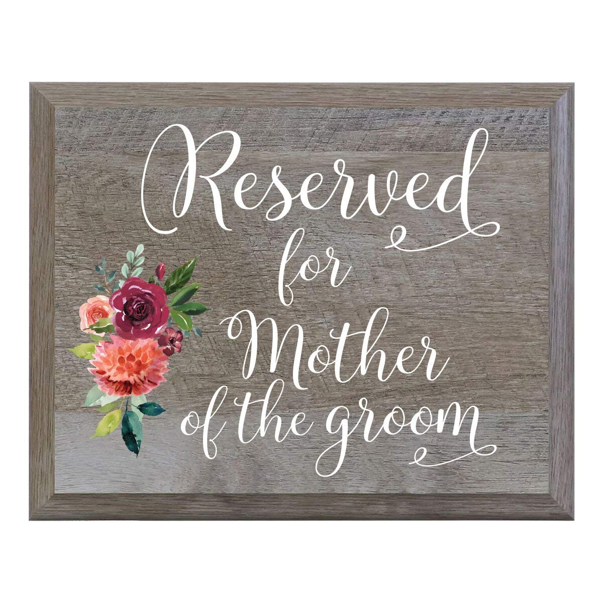 Wedding Wooden Party wall sign (8x10) - LifeSong Milestones
