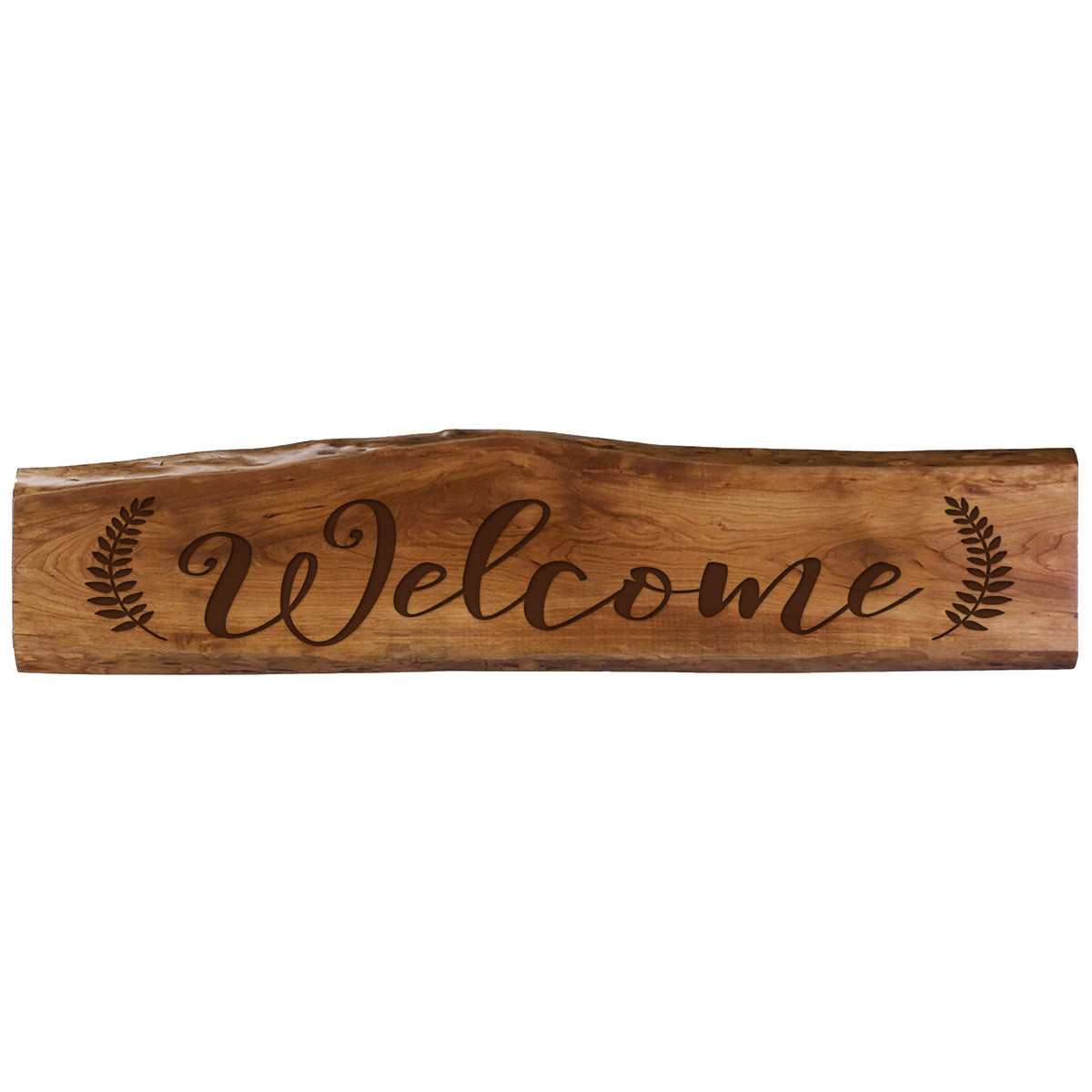 Welcome Live Edge Wall Hanging Decor - LifeSong Milestones