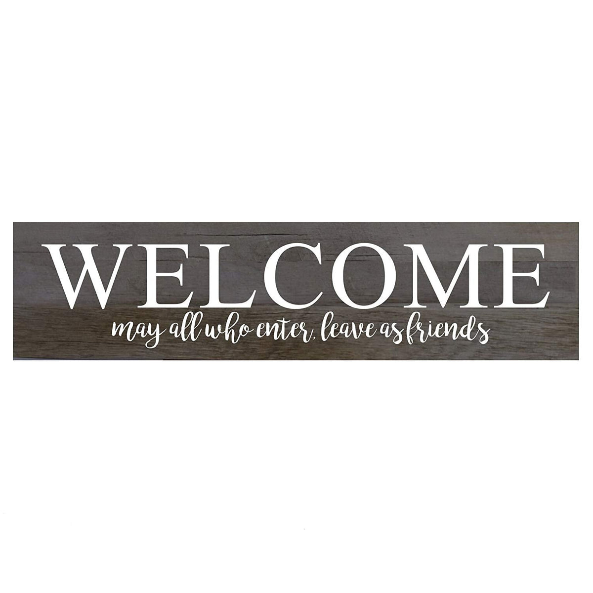 Welcome May All who Enter wall art Sign - LifeSong Milestones