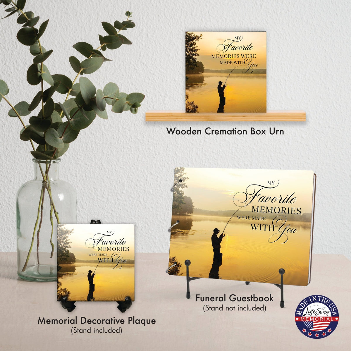 Wood Keepsake Cremation Urn – Handcrafted Wooden Box for Human Ashes - LifeSong Milestones