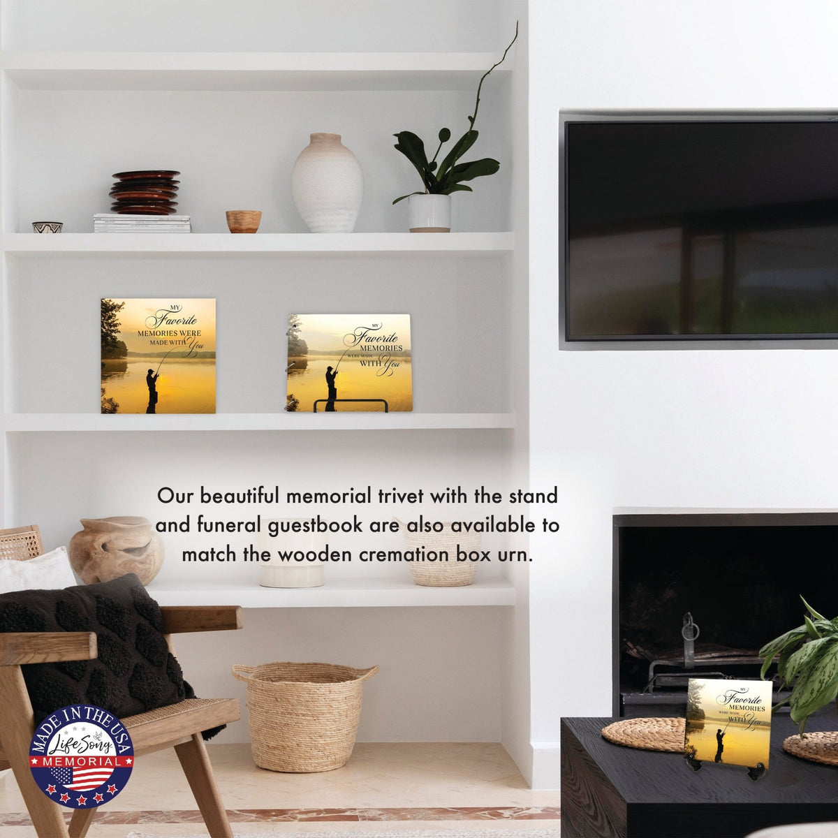 Wood Keepsake Cremation Urn – Handcrafted Wooden Box for Human Ashes - LifeSong Milestones