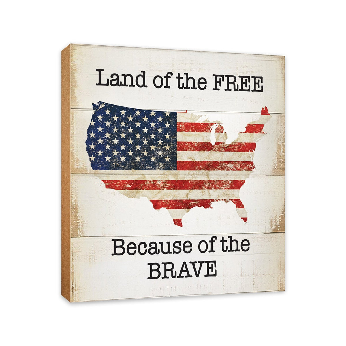 Wooden Americana Shelf Décor and Tabletop Signs - LifeSong Milestones