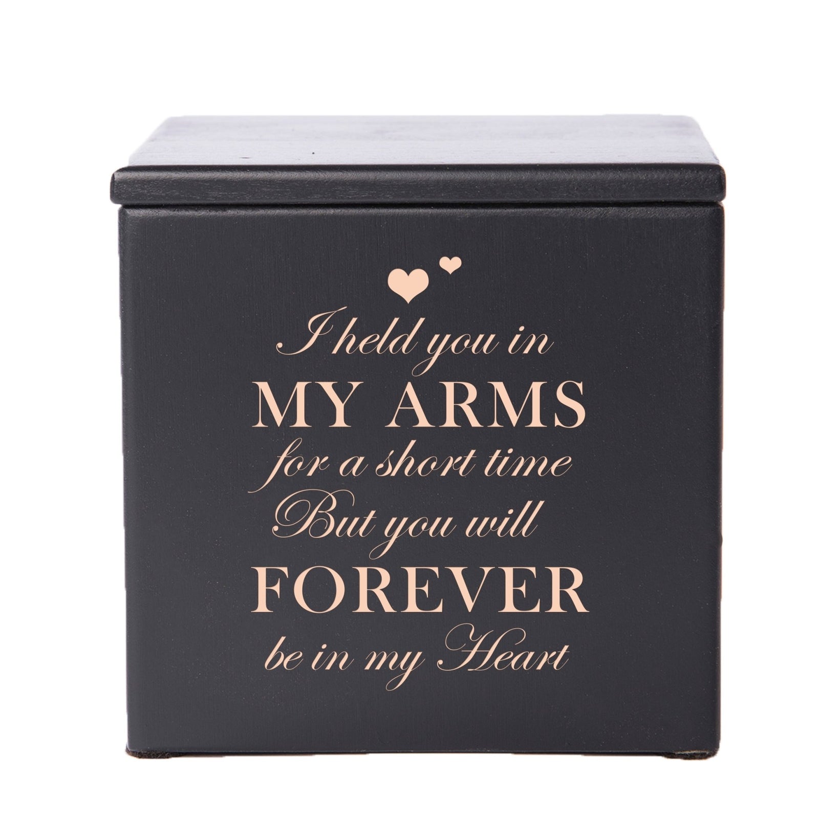 Wooden Funeral Tabletop Keepsake Urn Box for Adults
