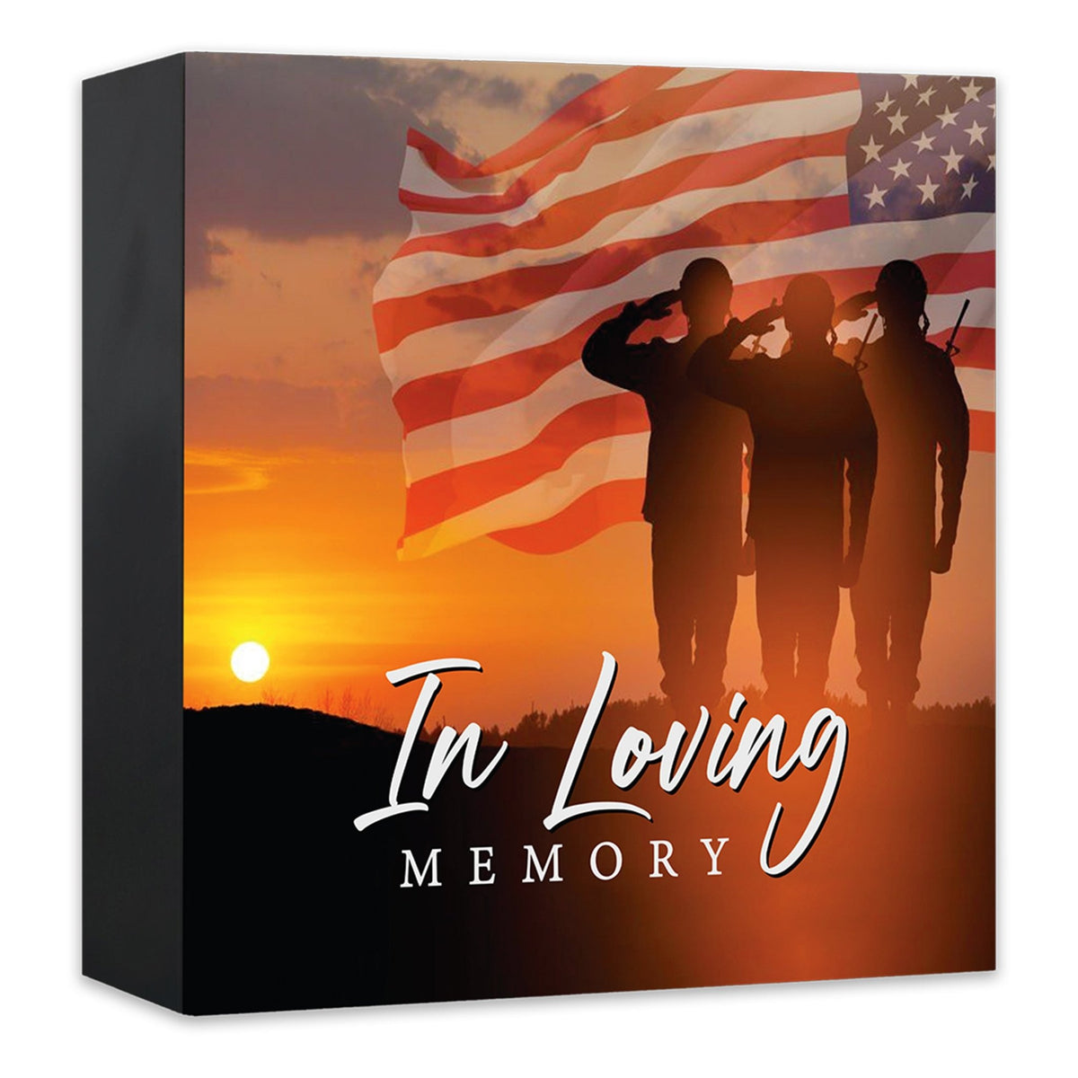 Wooden Cremation Urn Box – In Loving Memory Memorial Display for Human Ashes - LifeSong Milestones