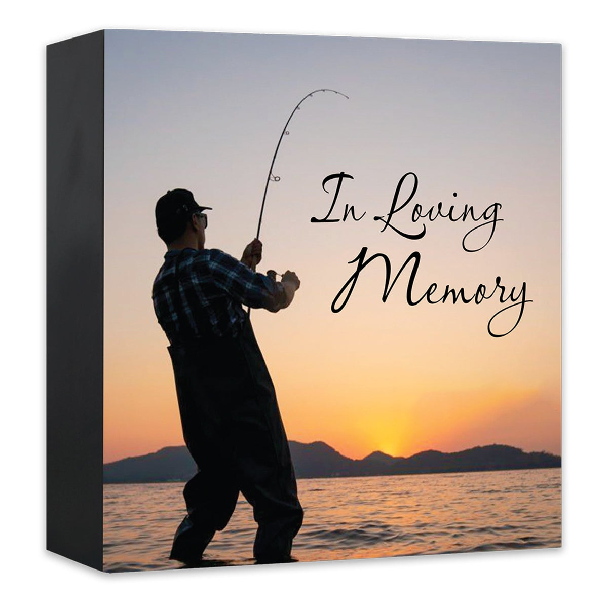 Wooden Cremation Urn Box – In Loving Memory Memorial Display for Human Ashes - LifeSong Milestones