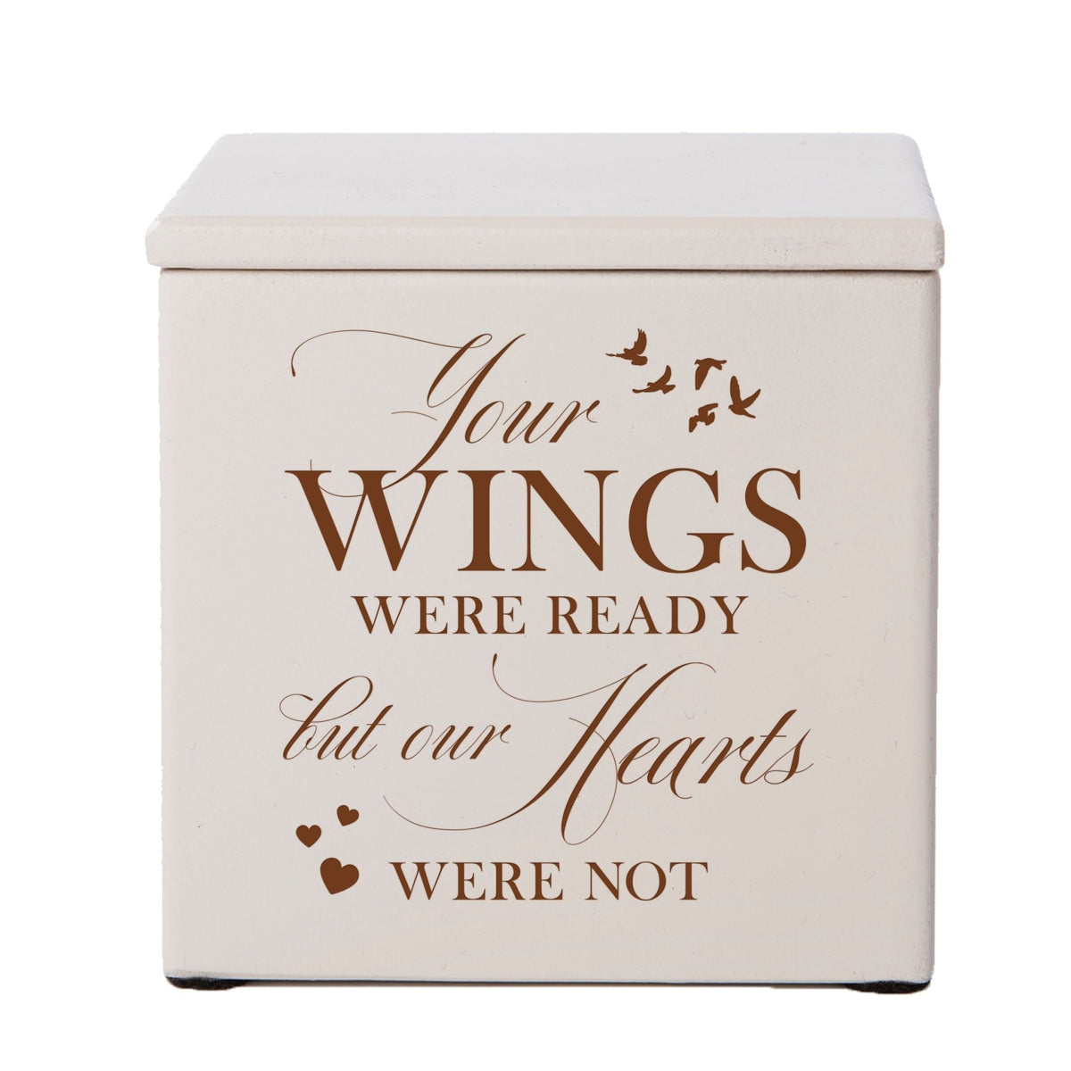 Funeral Wooden Decorative Tabletop Keepsake Urn Box