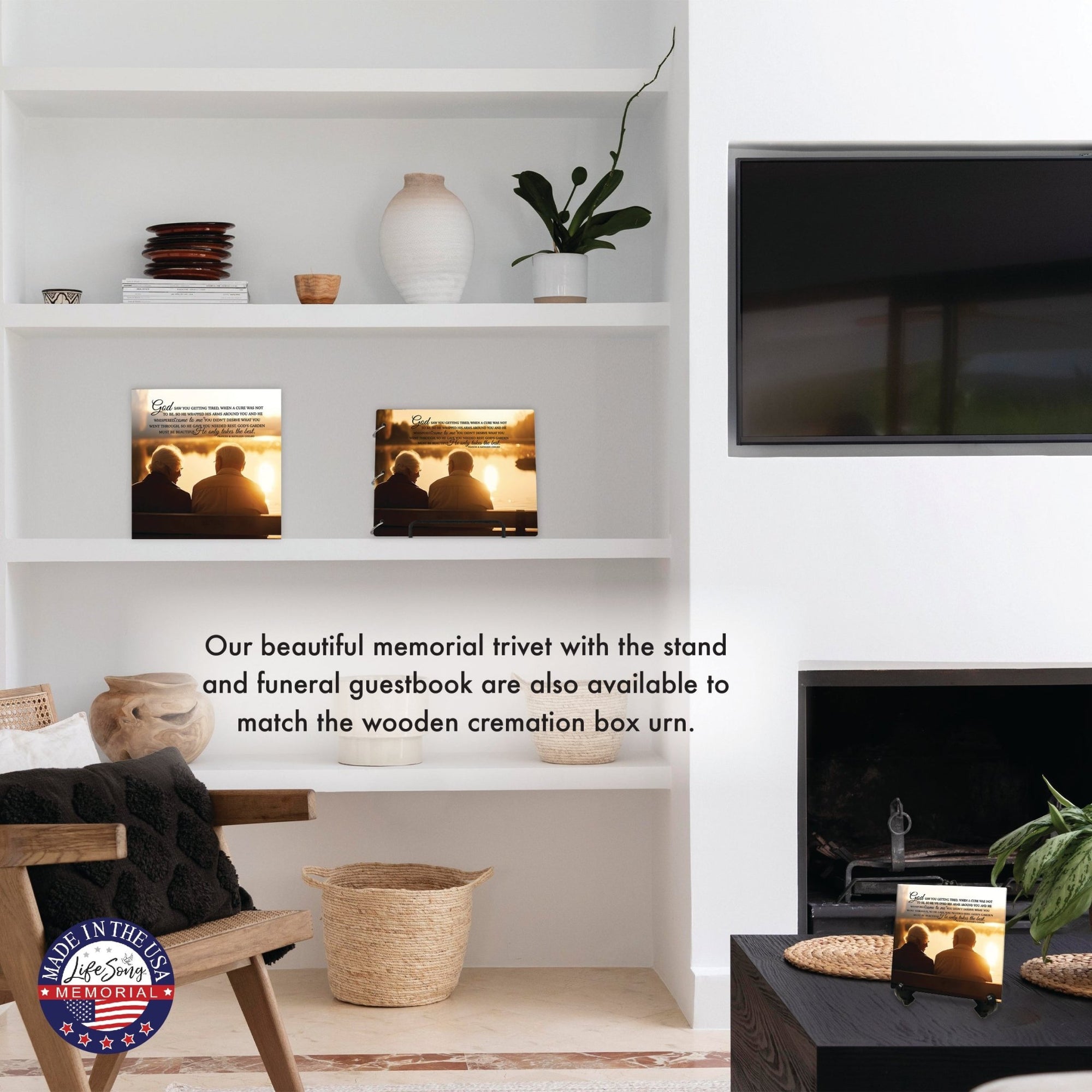 Wooden Cremation Urn for Adult Ashes – Elegant Wood Keepsake Urn & Sympathy Gift - LifeSong Milestones