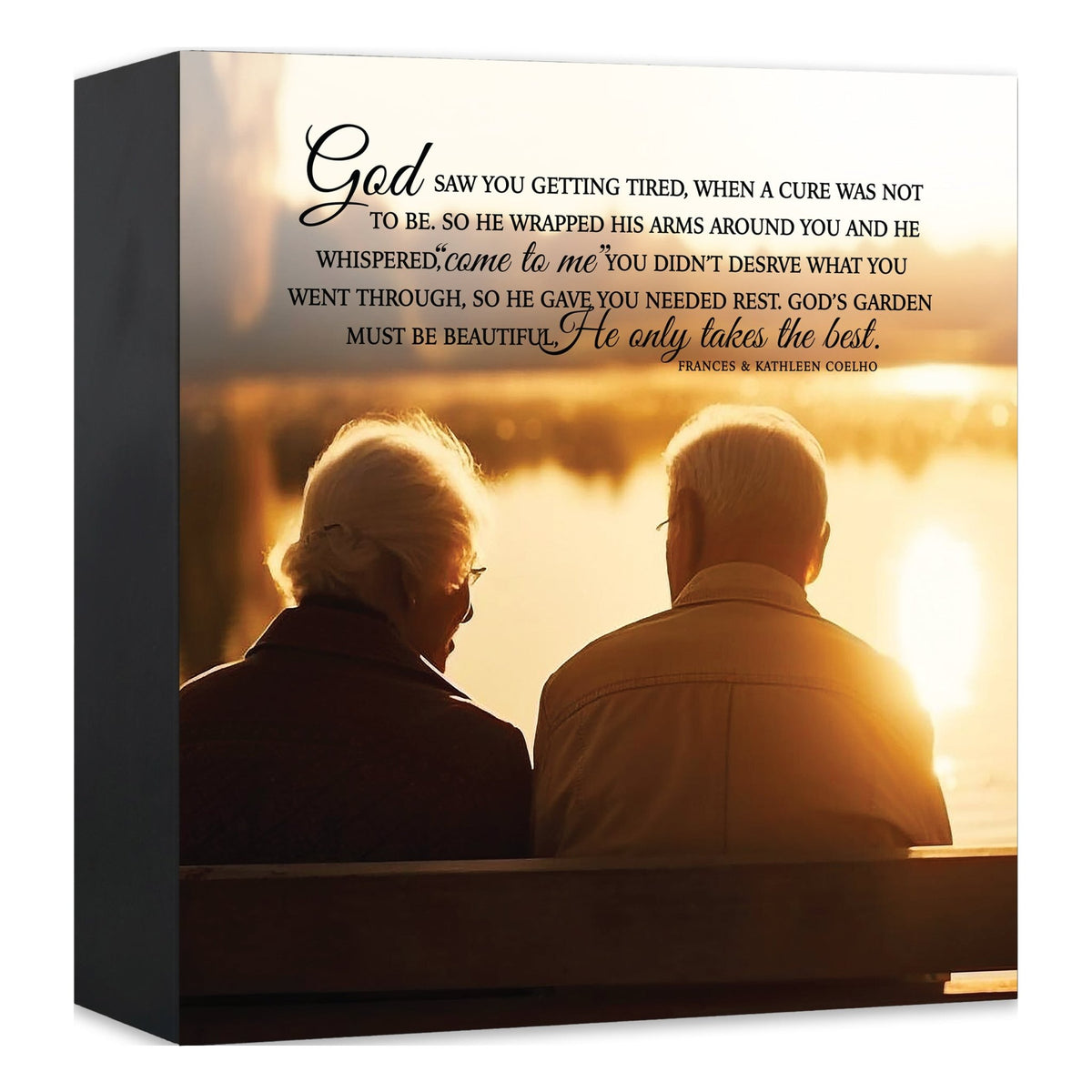 Wooden Cremation Urn for Adult Ashes – Elegant Wood Keepsake Urn &amp; Sympathy Gift - LifeSong Milestones