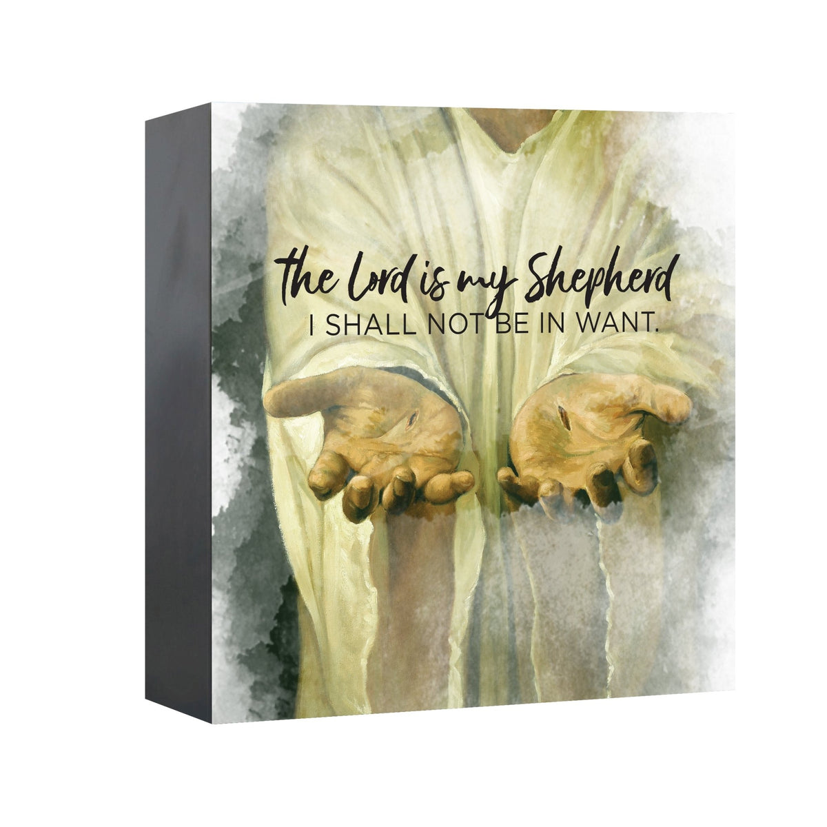 Wooden Cremation Urn for Human Ashes – Psalm 23 The Lord Is My Shepherd Keepsake Box - LifeSong Milestones