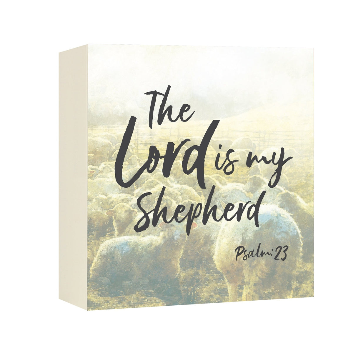 Wooden Cremation Urn for Human Ashes – Psalm 23 The Lord Is My Shepherd Keepsake Box - LifeSong Milestones