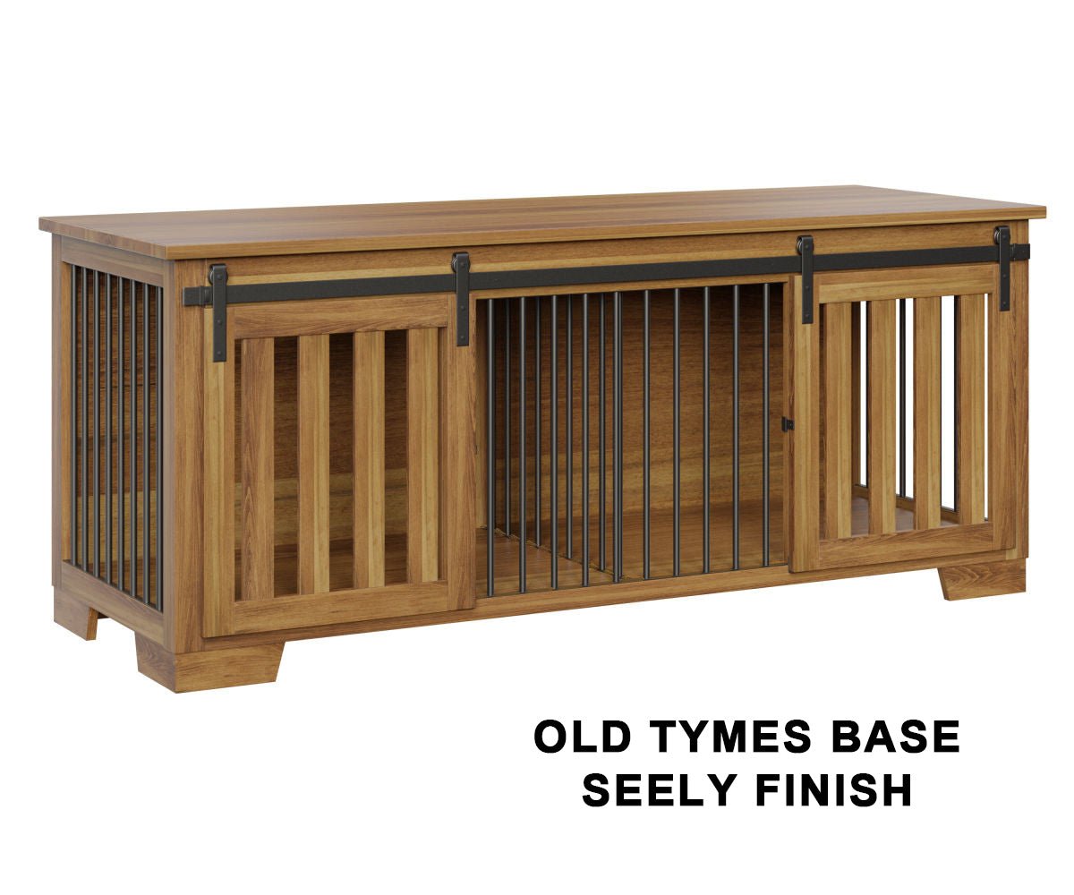 Double Dog Crate 74