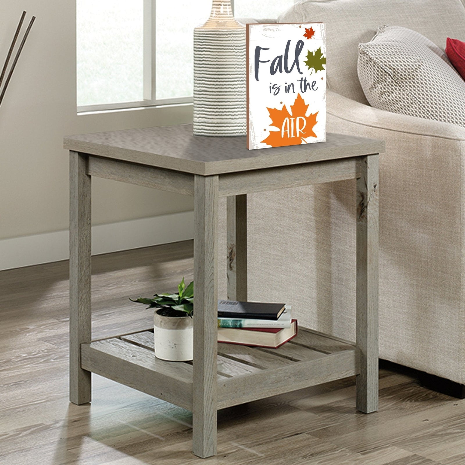 Wooden Fall Shelf Décor and Tabletop Signs for Home Decor - LifeSong Milestones