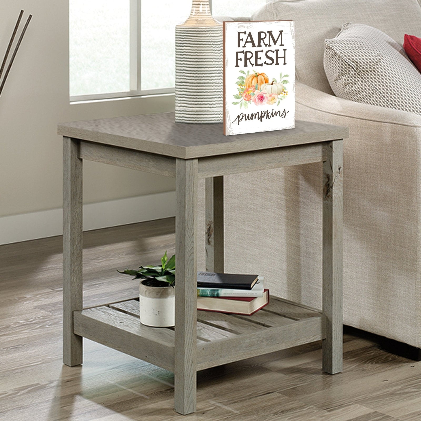 Wooden Fall Shelf Décor and Tabletop Signs for Home Decor - LifeSong Milestones