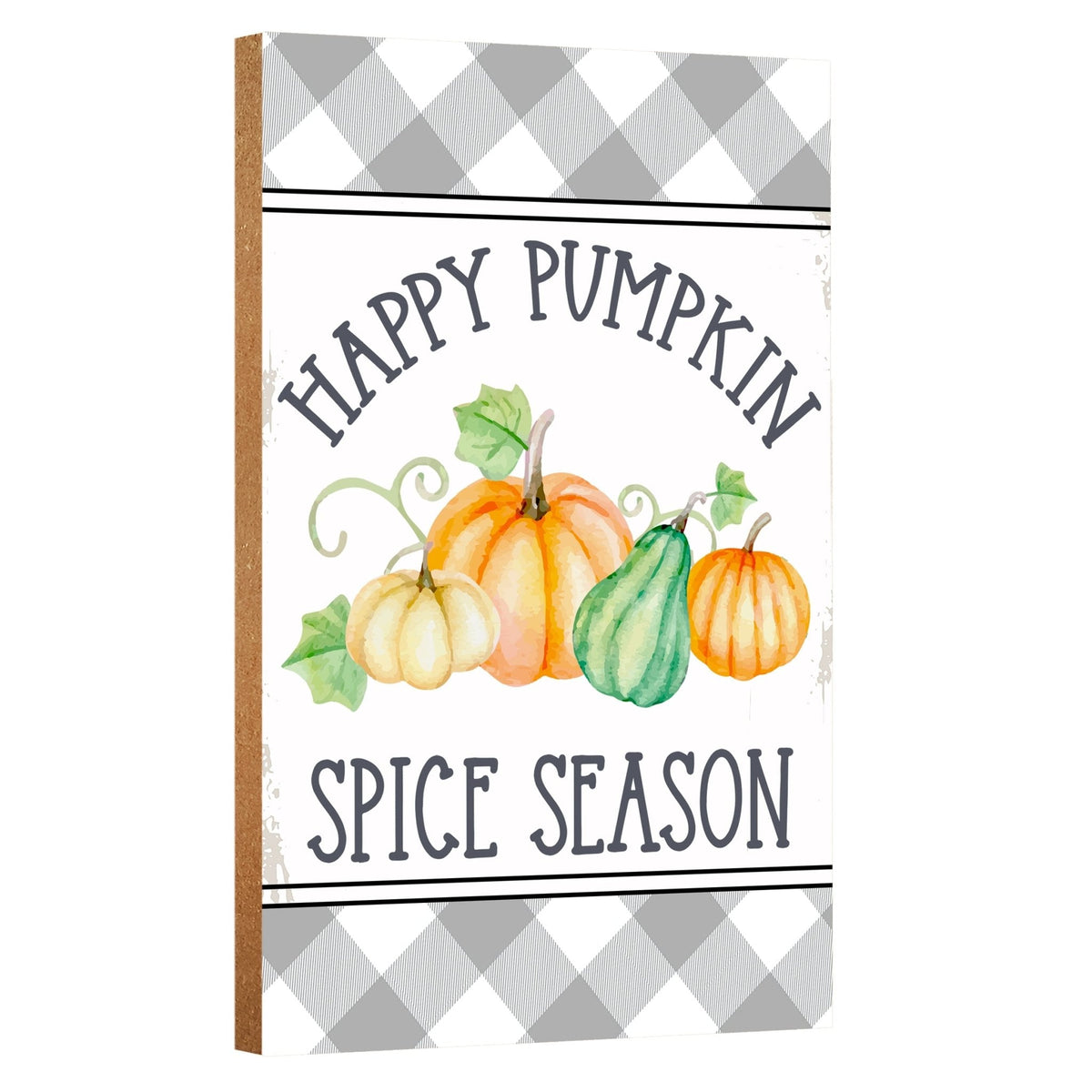 Wooden Fall Shelf Décor and Tabletop Signs for Home Decor - LifeSong Milestones