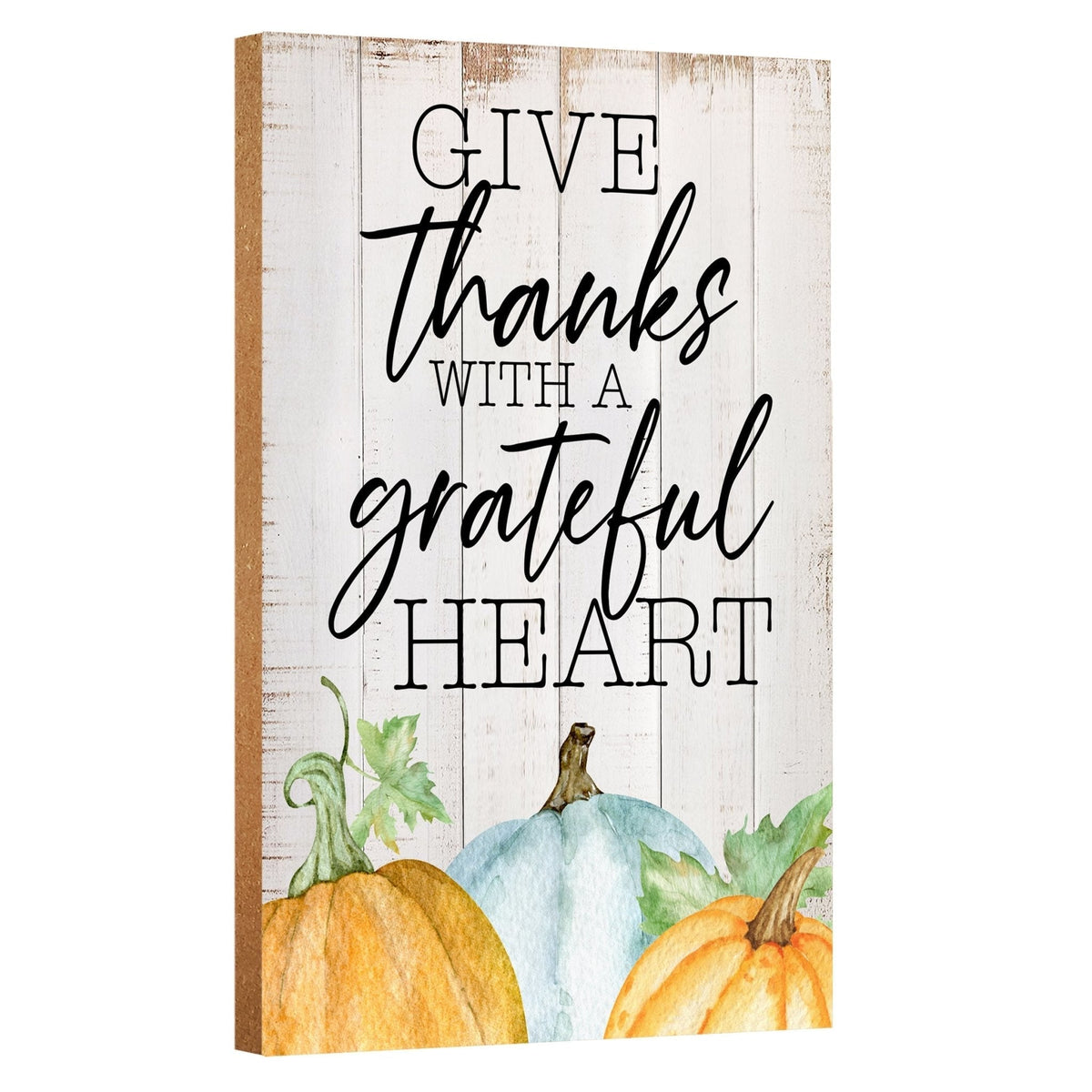 Wooden Fall Shelf Décor and Tabletop Signs for Home Decor - LifeSong Milestones