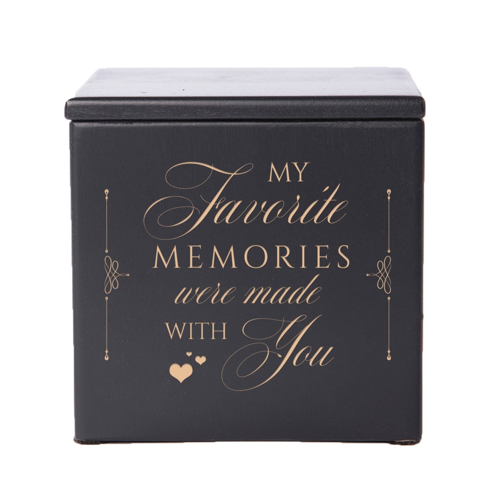 Funeral Wooden Decorative Tabletop Keepsake Urn Box