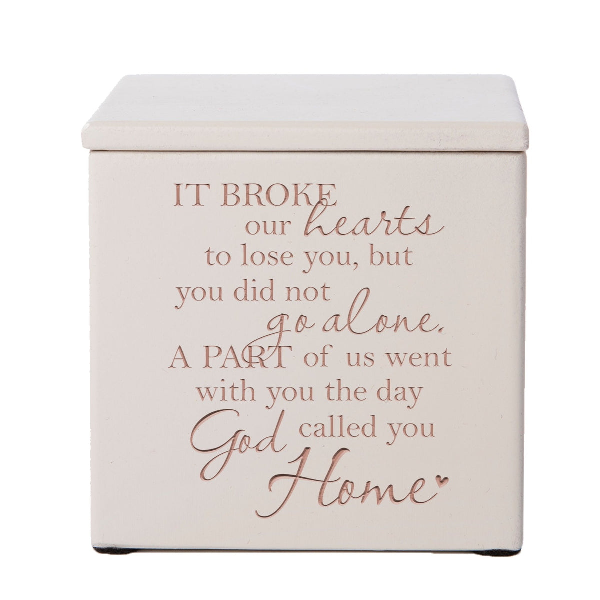 Funeral Wooden Keepsake Urn Box for Beloved Companion