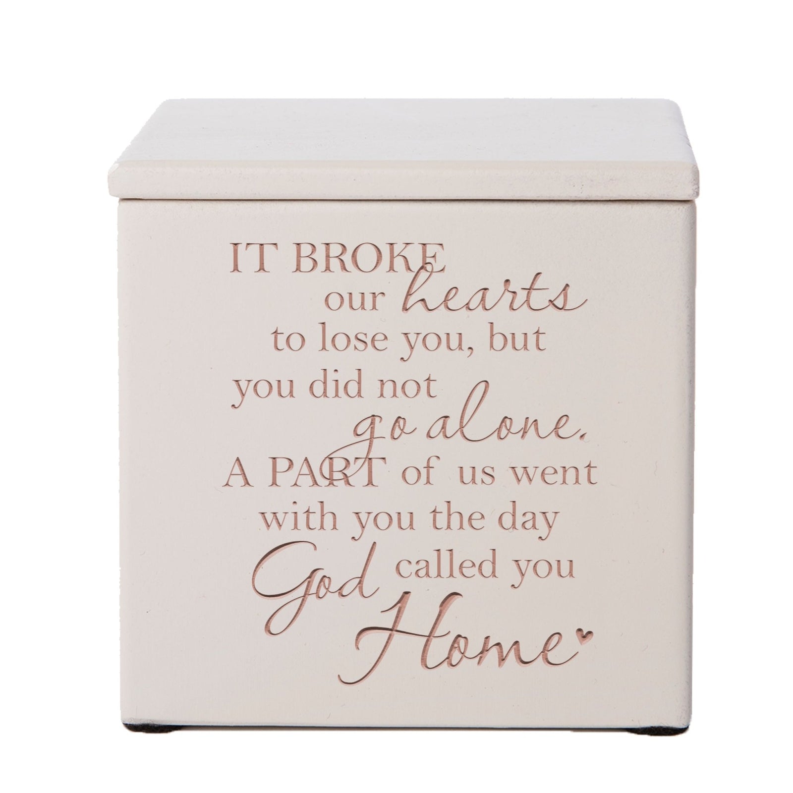 Funeral Wooden Keepsake Urn Box for Beloved Companion