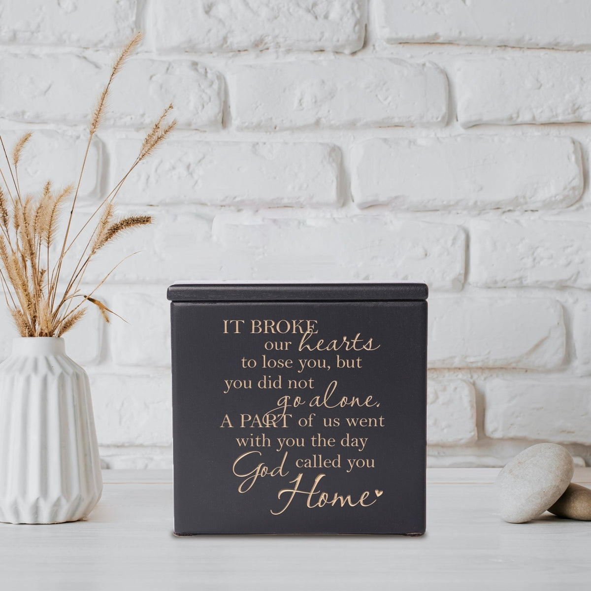 Funeral Wooden Keepsake Urn Box for Cherished Memories