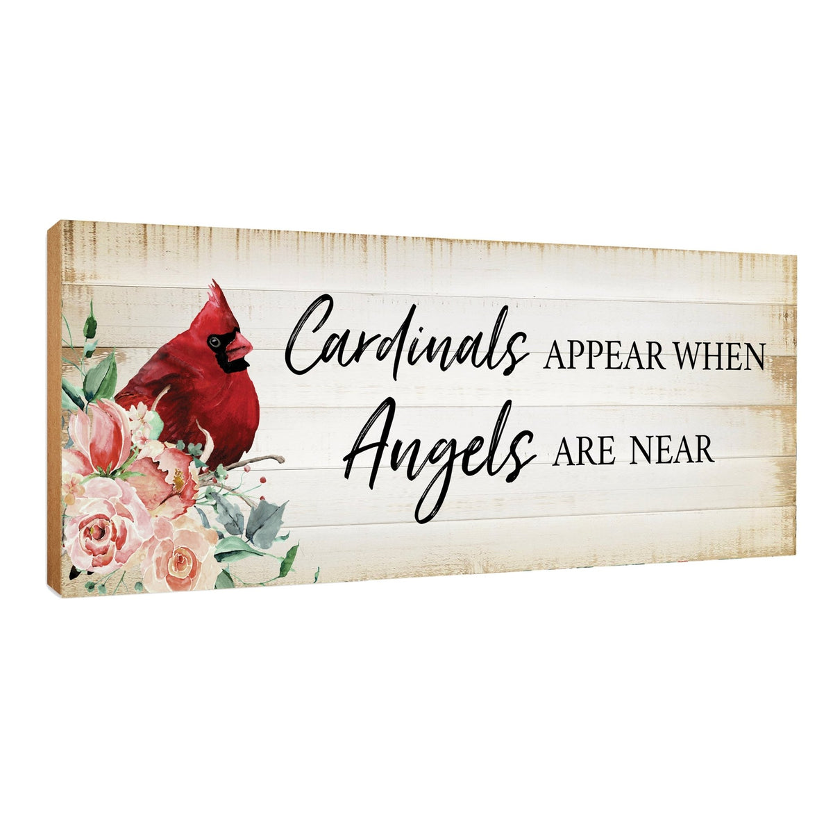 Wooden Memorial Shelf Décor and Tabletop Signs Sympathy Gifts - LifeSong Milestones