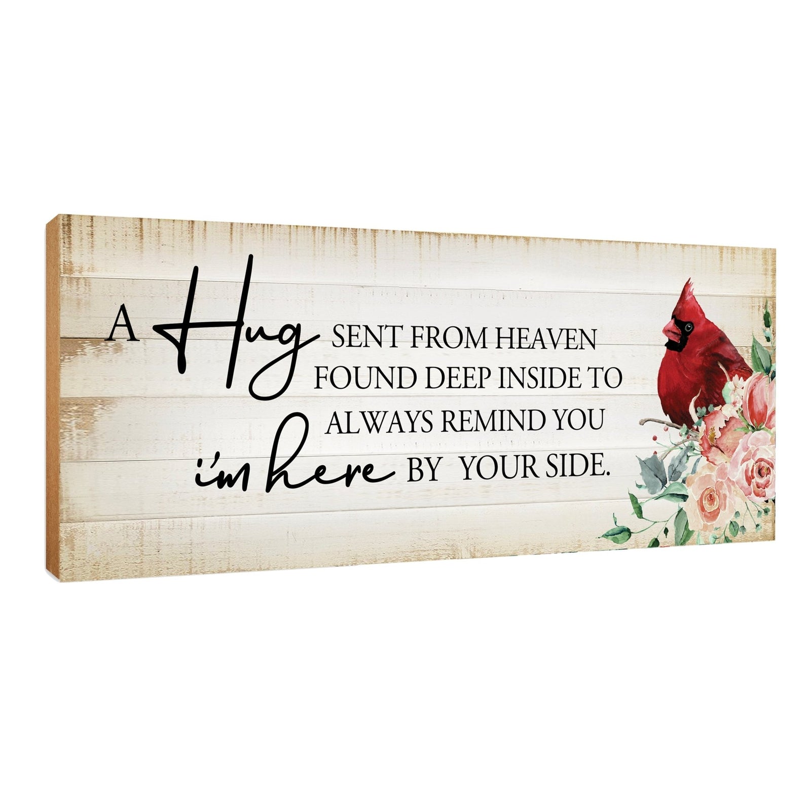 Wooden Memorial Shelf Décor and Tabletop Signs Sympathy Gifts - LifeSong Milestones