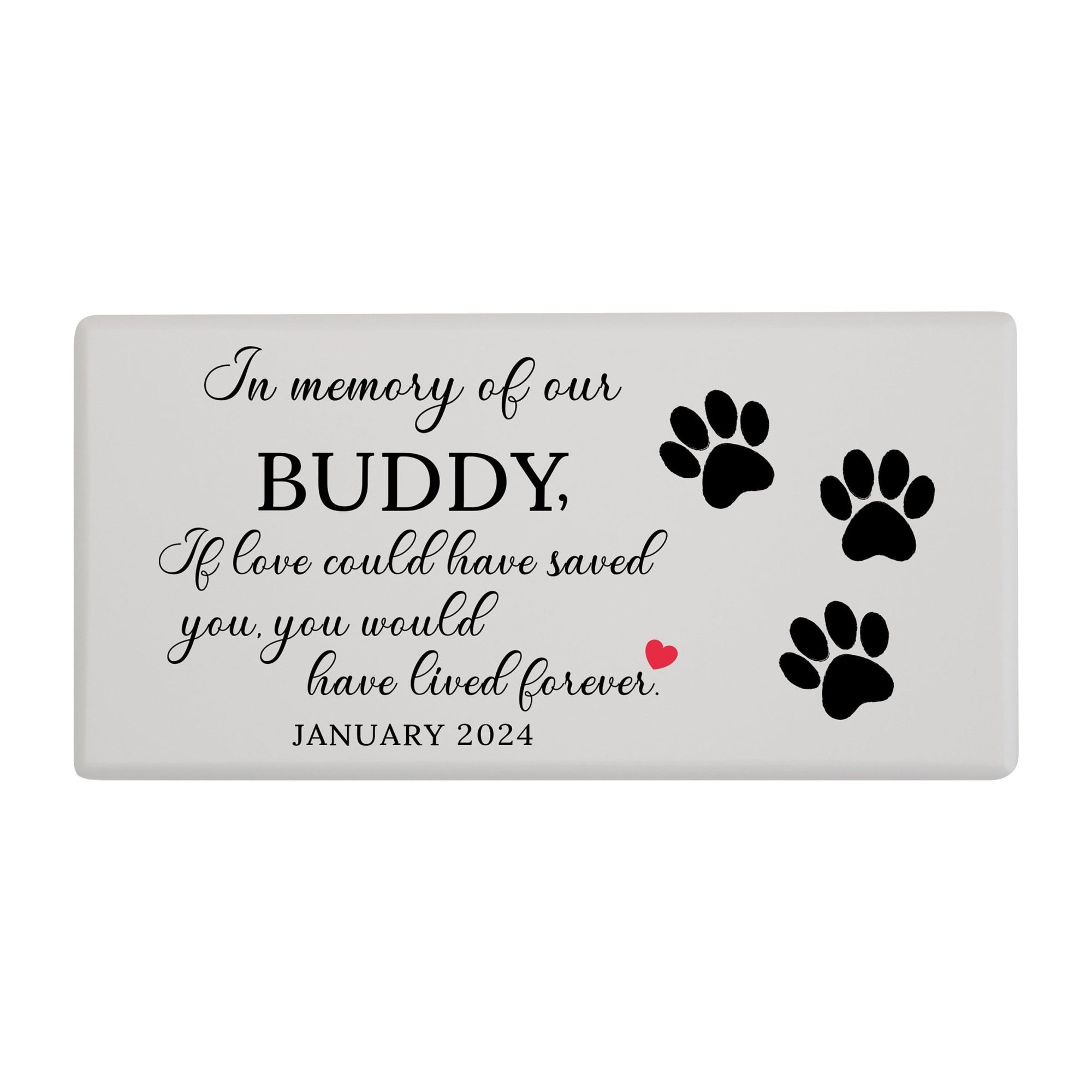 Wooden Pet Urns for Ashes – Custom Engraved Pet Urn Box with Photo Frame - If Love Could Have Saved - LifeSong Milestones