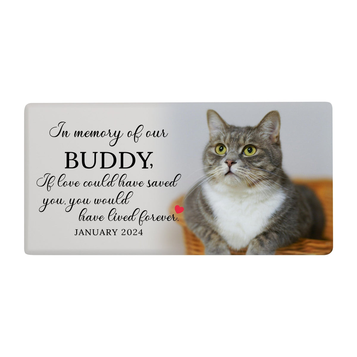 Wooden Pet Urns for Ashes – Custom Engraved Pet Urn Box with Photo Frame - If Love Could Have Saved - LifeSong Milestones