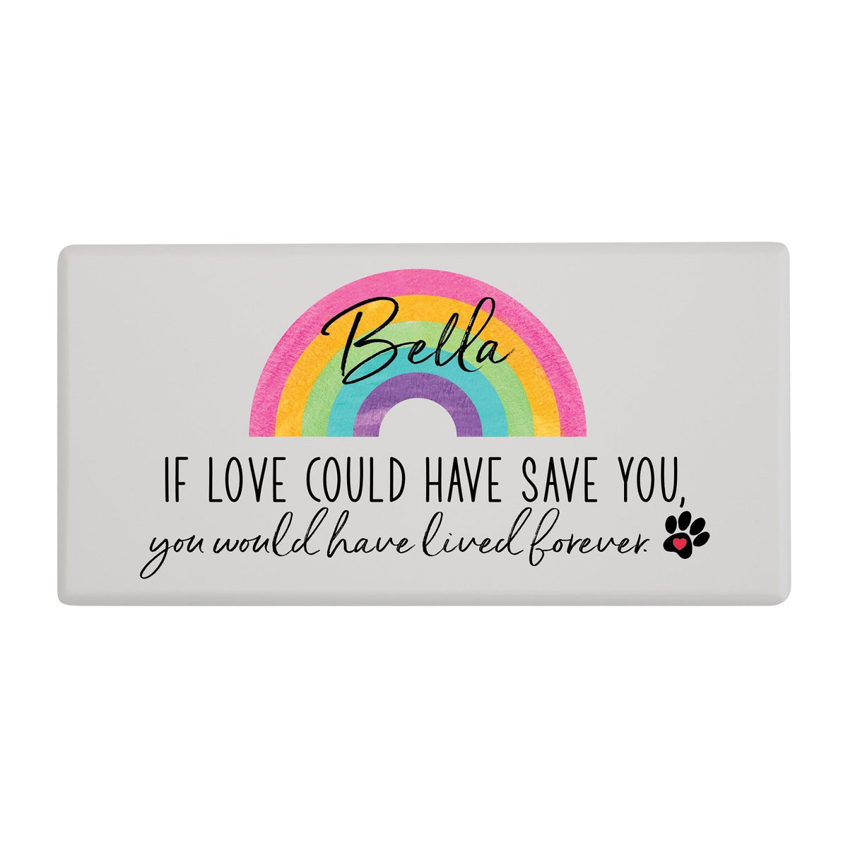 Wooden Pet Urns for Ashes – Custom Engraved Pet Urn Box with Photo Frame - If Love Could Have Saved - LifeSong Milestones