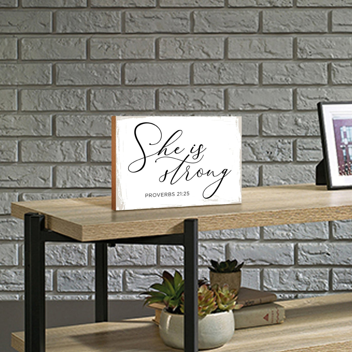 Wooden Shelf and Tabletop Home Decor Gift for Mother’s Day - LifeSong Milestones