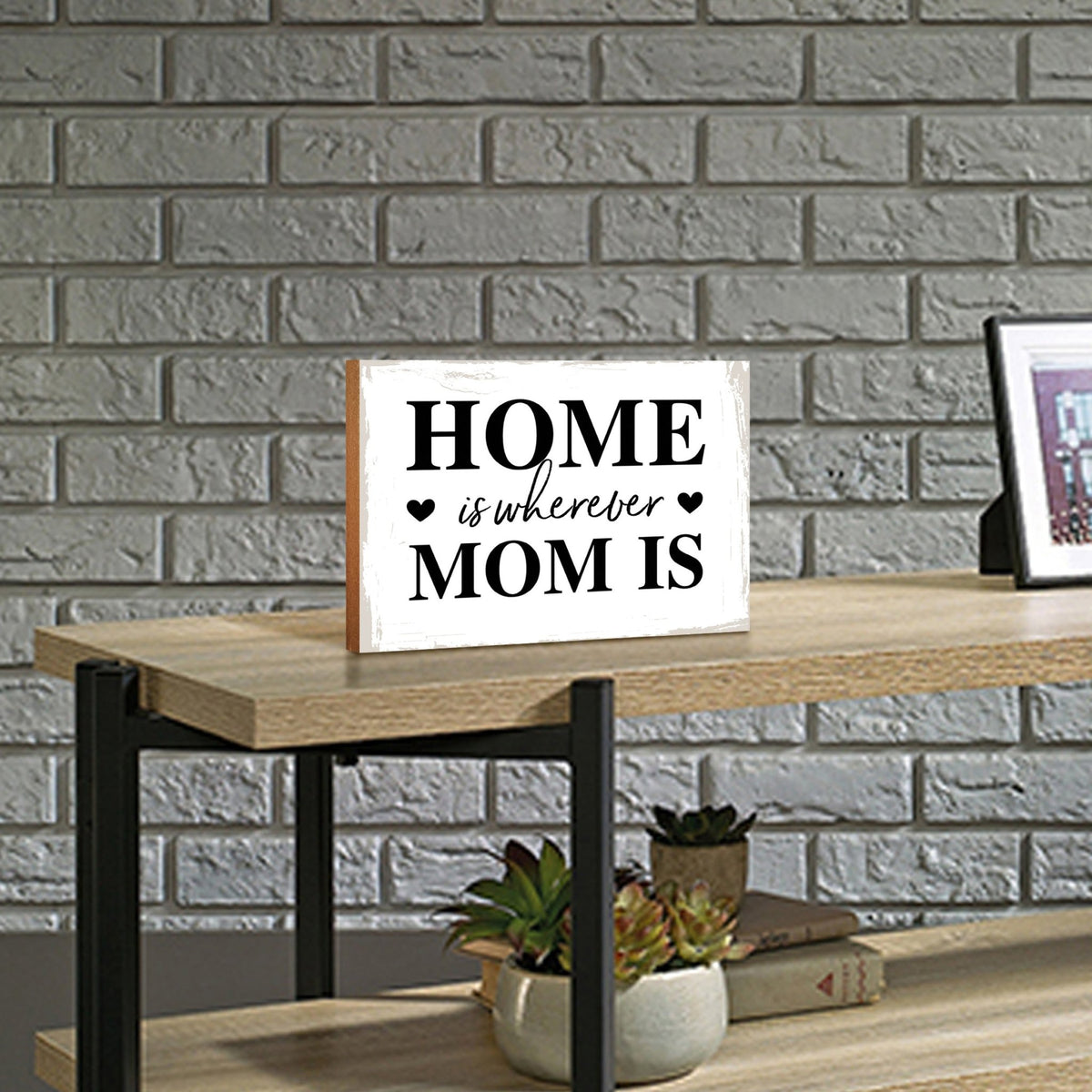 Wooden Shelf and Tabletop Home Decor Gift for Mother’s Day - LifeSong Milestones