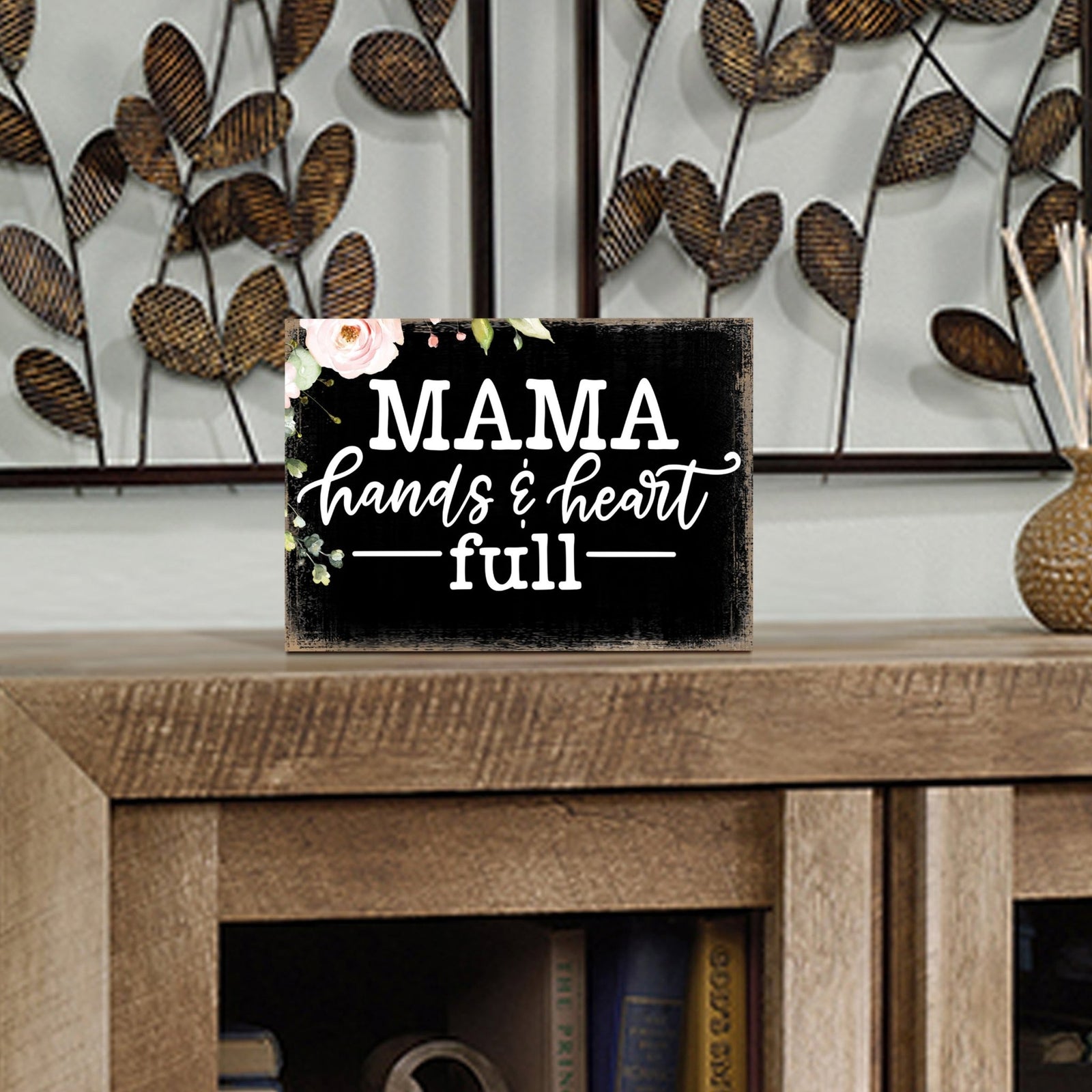 Wooden Shelf and Tabletop Home Decor Gift for Mother’s Day - LifeSong Milestones